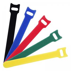 Quality Cable Management Velcro Wire Ties Hook And Loop Velcro Cable Ties 10mm-100mm wholesale