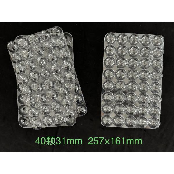 Custom Blister Transparent 54 Cavity Pet Berry Fruit Clamshell Box Disposable Yangmei Fruit Clear Plastic Container Packing Box