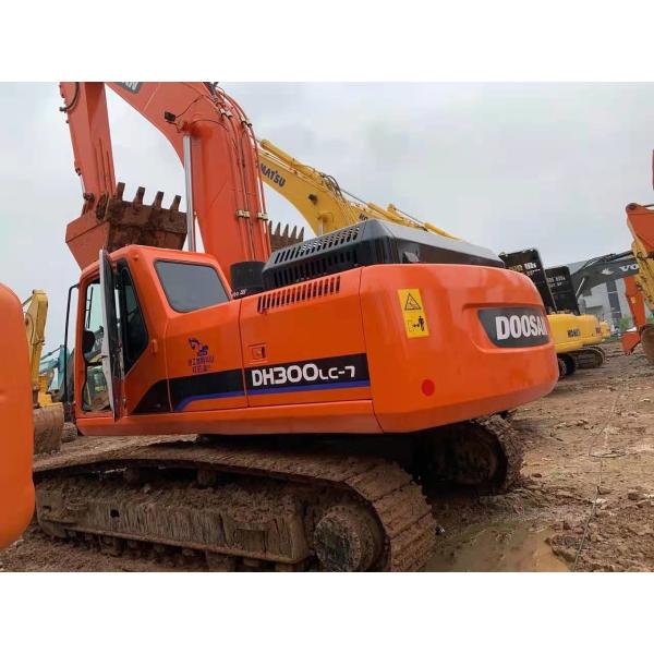 Korean Brand Crusher Grab DH300-7 Used Doosan Excavator