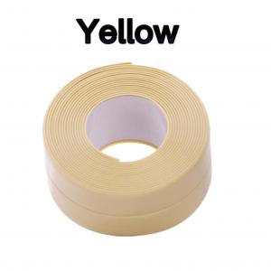 China 1mx3.8cm Kitchen Sealing Strip PVC Nano Self Adhesive Caulking Tape on sale