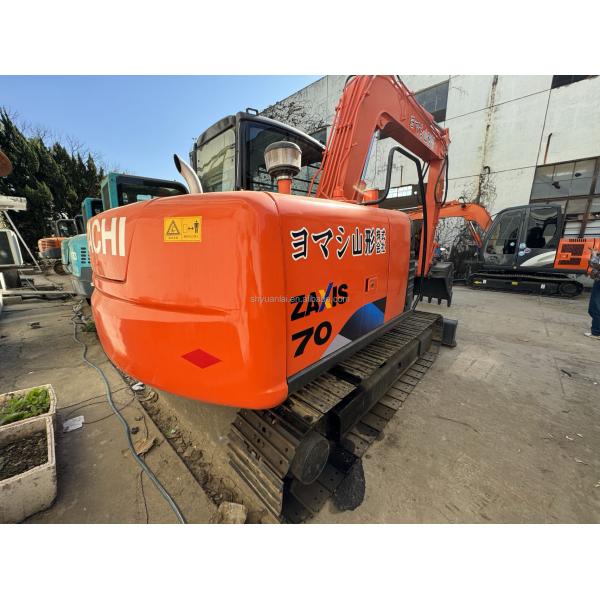 Excellent Condition Hitachi Zx70 Excavator 7ton Second Hand with 0.3m3 Bucket Capacity