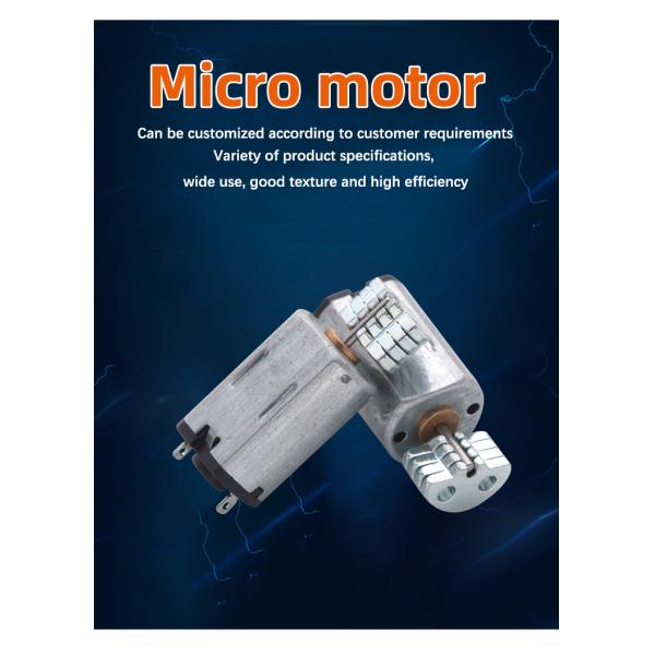 Durable Silent Micro Vibration Motor 3V High Efficiency Brushless Dc Motor