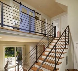 Quality Hot Stainless Steel 304  black Stair Railing Aluminum Balustrade wholesale