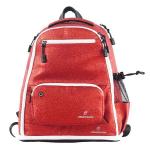 2020 Red Fashion Womens Sports Backpack , Glitter Cheer Backpack Soft Handle