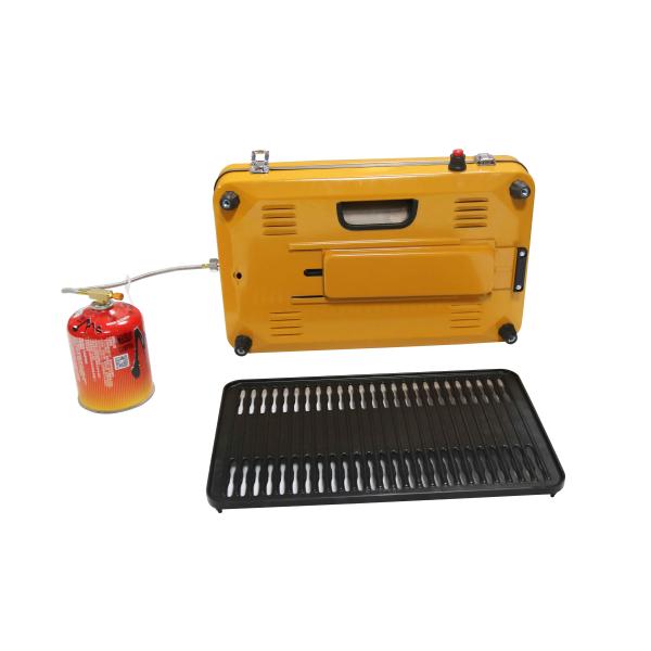 Versatile and Sturdy Portable Gas Stove with Oven Package Size 55*19*38.5