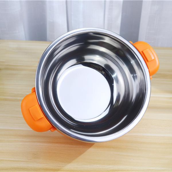 Different size bento lunch box stainless steel for food without handle