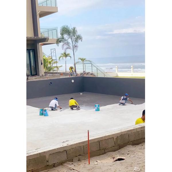 Clear Or Tinted Acrylic Waterproofing Coating Liquid For Easy Application And Maintenance