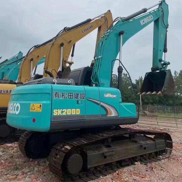 Low Working Hours Original Kobelco SK200 Excavator for Your Construction Business