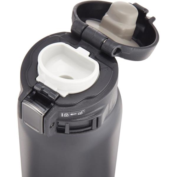 Zojirushi SM-SA60BA Stainless Steel Vacuum Insulated Mug, 1 Count (Pack of 1), Black, 20 oz