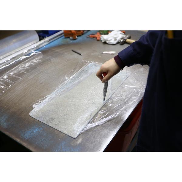 Alkali Free Crisper Pan Cover 4mm Tempered Glass Safety Glasses