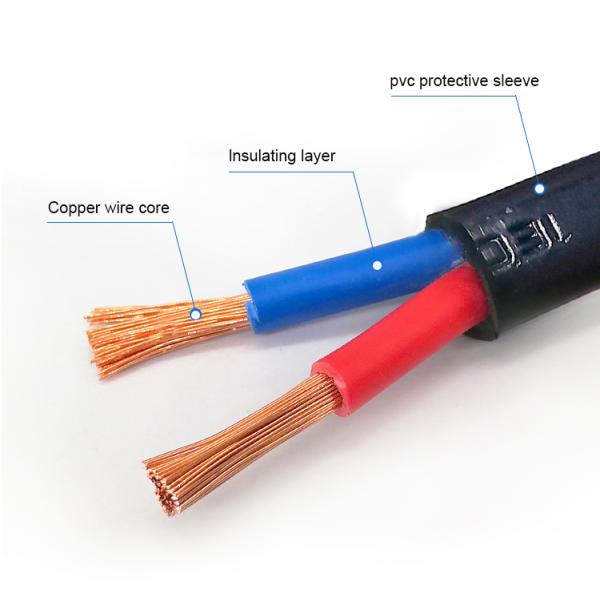 XianD supply tv 2 Pin eu Plug Electric Supply KC approved 360 extension hair dyre cord wire electric high power cable