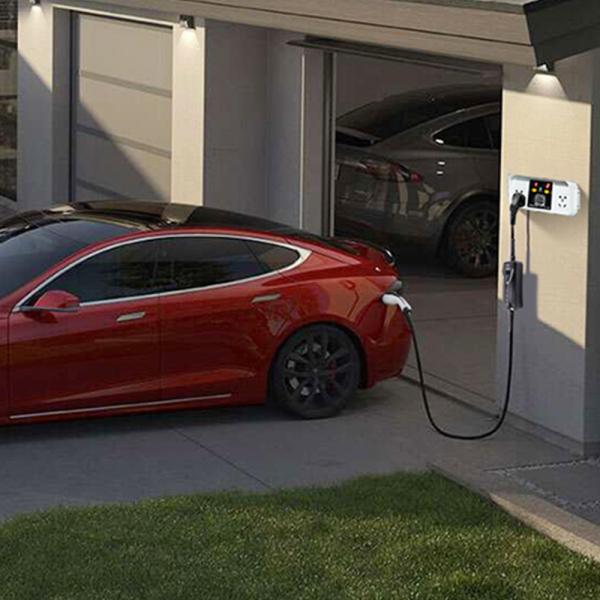 J1772 Type1 Plug 10A 13A 5m Portable EV Charger With UK Plug Mode 2