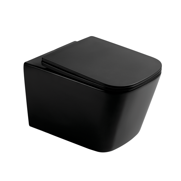 Professional Bathroom Washdown One Piece Ceramic Wall Hung Toilet P-trap WC Toilet