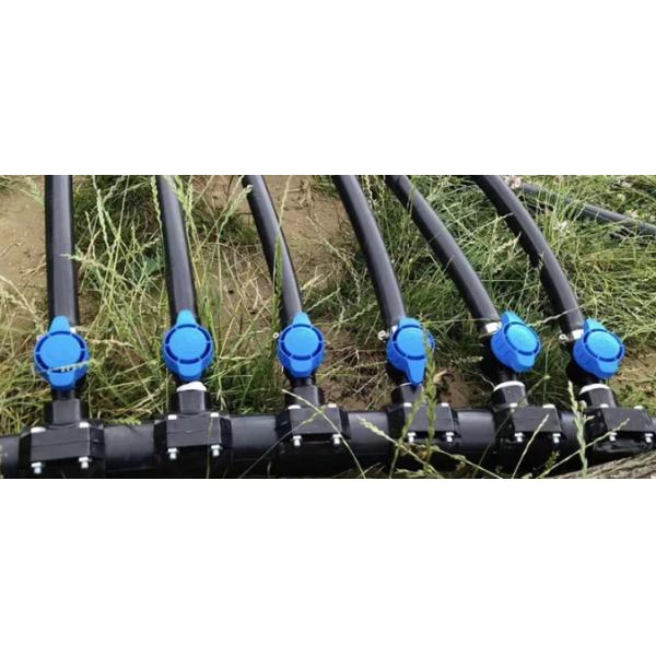 Pipe Connect Drip Tape Fittings Irrigation Shut Off Valve Quick Coupler 1/2 Inch