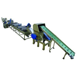 Anti Aging Pet Plastic Recycling Machine , Durable Plastic Recycling Plant