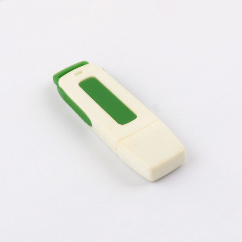 Recycled Plastic USB Stick Black/White Plug and Play 1-1TB Memory 0.C to 60.C Temp