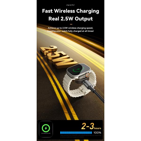 Magnetic Wireless Watch Charger Tarnish Color 5V/2A ES-WC13