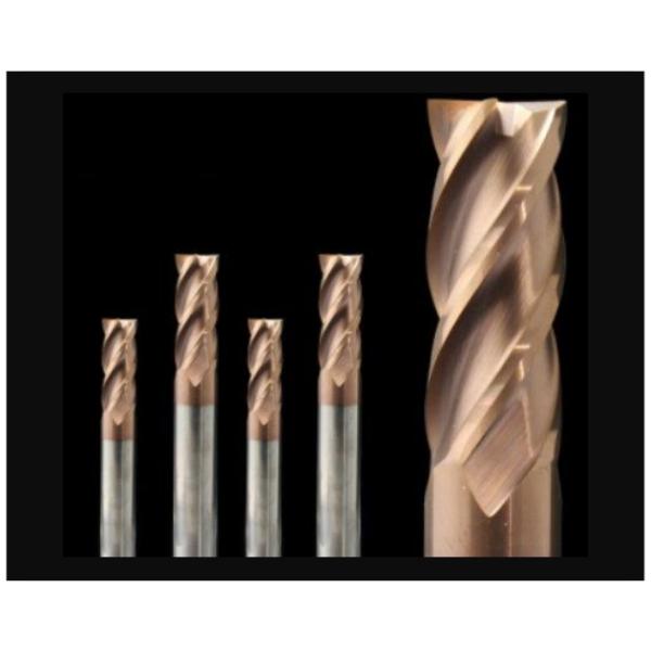 HRC45 CNC Cutting Bits Ball Nose Carbide End Mills R0.5-R10.0