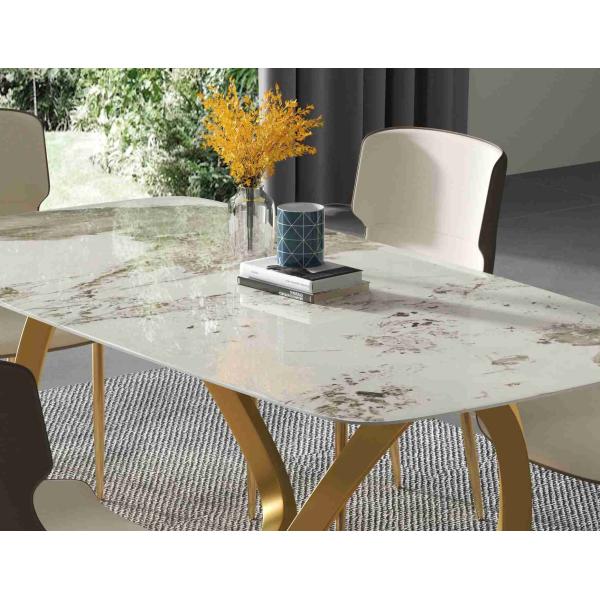 Bright Modern Rectangular Dining Tables Italian Simple Home Rectangle Breakfast Table Set
