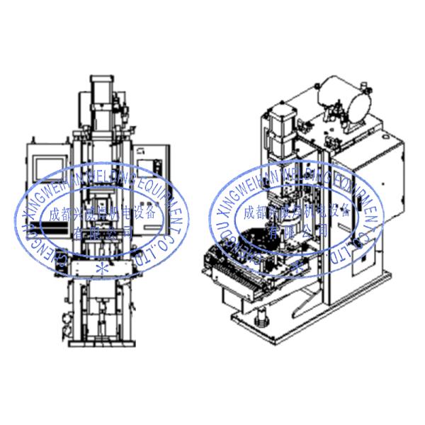 Projection Welding Machine Stainless Steel For Carbon Steel Car Brake Base Plate