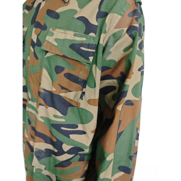 Military Tactical Jacket Camouflage BDU Uniform 4 Pockets