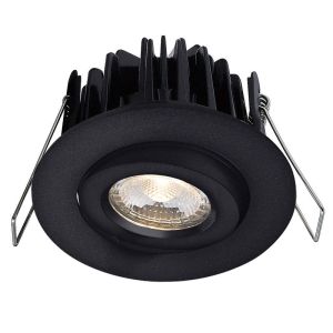 Quality Black Color 8W Trim Changeable Fire Rated Downlight wholesale