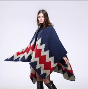 Quality Fashional good quality Europe and USA style stripe printed shawl wholesale