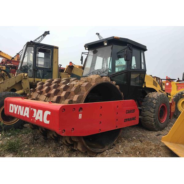 2nd Hand Dynapac CA602D Used Roller Compactor , Road Construction Equipment