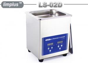 Quality Small Table Top Ultrasonic Cleaner Jewelry Tattoo Denture Watch Parts Cleaning Machine 2 liter wholesale