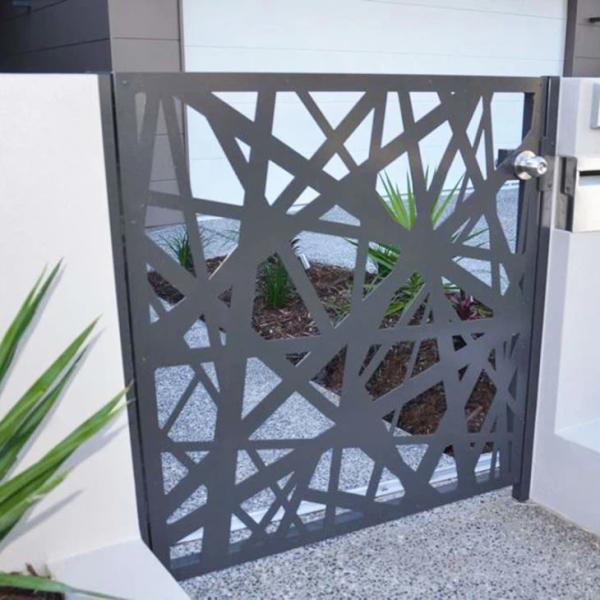 Outdoor Aluminium Profile Gate Frame Aluminum Sliding Door Exterior