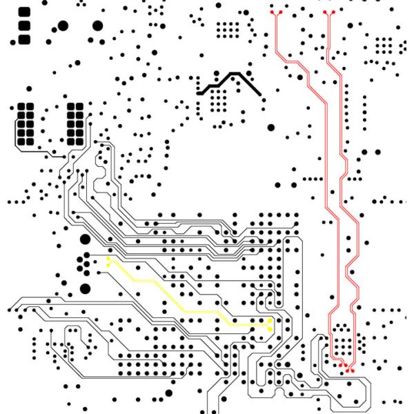 Single End Impedance 1.6mm Multilayer PCB Circuit Board 10 Layer PCB