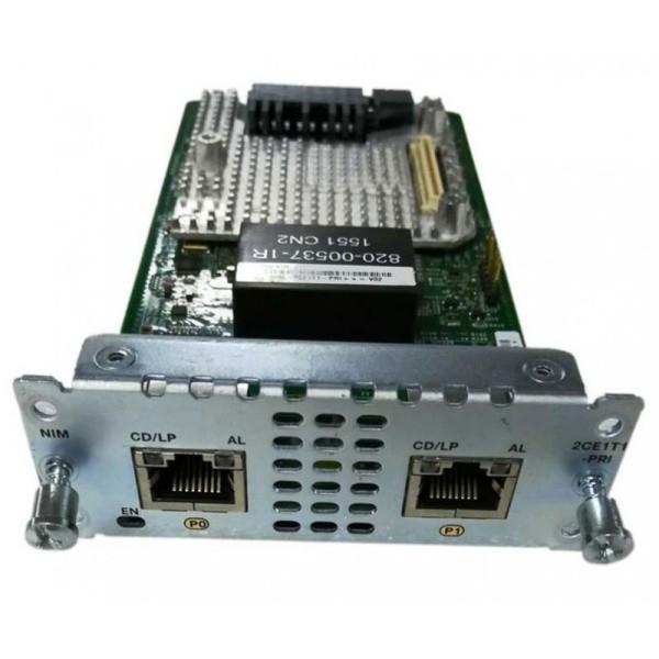 Dual-Port E1/T1 PRI Support & High-Density Integration - Cisco Module For