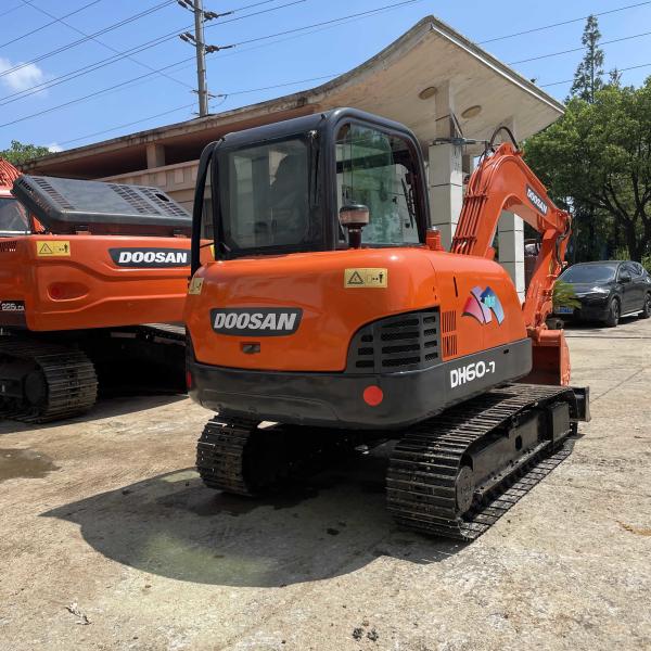 Second Hand 7 Ton Digger Machine Doosan DX60 Used Excavator