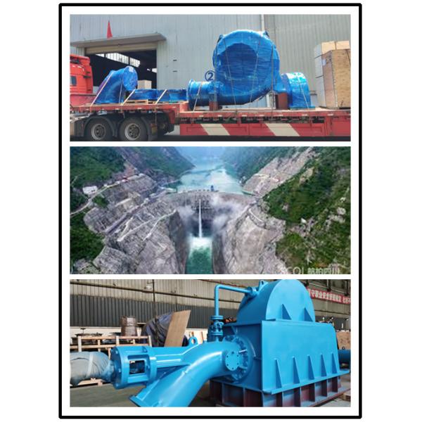 High Efficiency Impulse Turbine Generator Customized Efficiency 85-95%