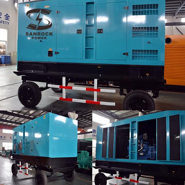 Silent Diesel Engine Generator Set Commercial Diesel Generator 60HZ Frequency Diesel Generator Supplier
