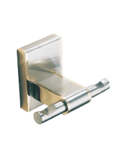 Robe hook &Cloth hook 85201-Square&Brass&Nickel Brush +Golden&r&Bathroom Accessory &fittings&Sanitary Hardware
