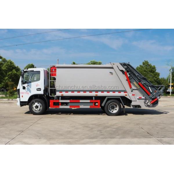 Garbage Collection and Transportation Compression Double-hanging Bucket Dump Garbage Truck with Custom's Requirement