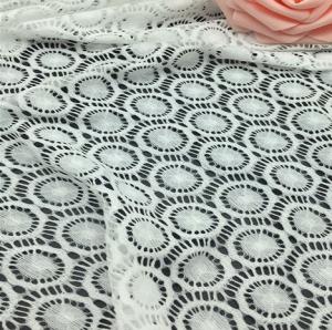 Quality Kam ammonia dot Stretch lace fabric wholesale