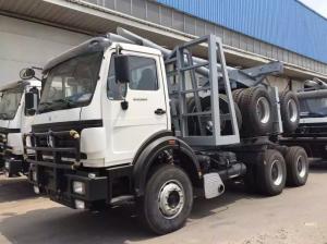 China Beiben log truck for Africa high quality truck for lumbering on sale