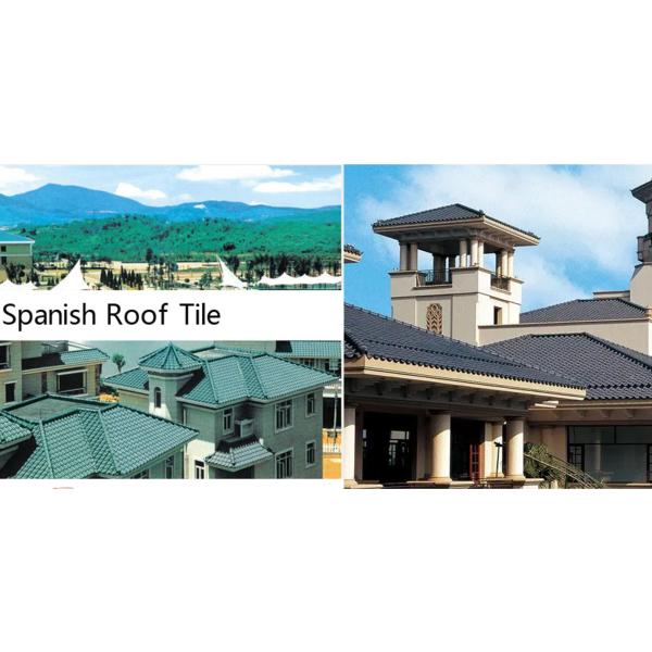 S Shape Spanish Glazed Ceramic Roof Tile Red Roofing Shingles Roof Decoration