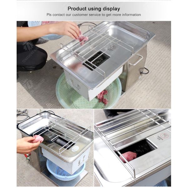 0.55KW Beef Offal Meat Processing Machine Pork Offal Chicken Breast