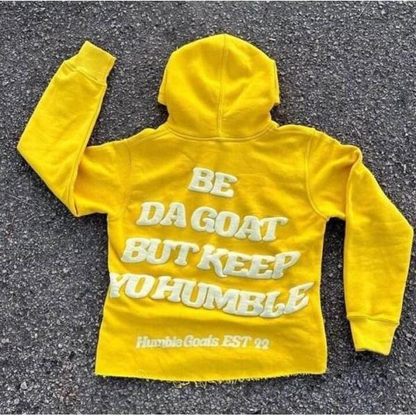 100% Cotton Fashion Style Puff Letter Hoodies Anti Wrinkle 370grams 430grams