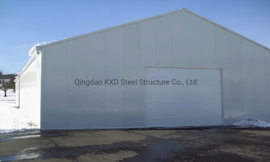 Prefabricated Light Steel Structure Store Shed Car Park Garage Steel Workshop