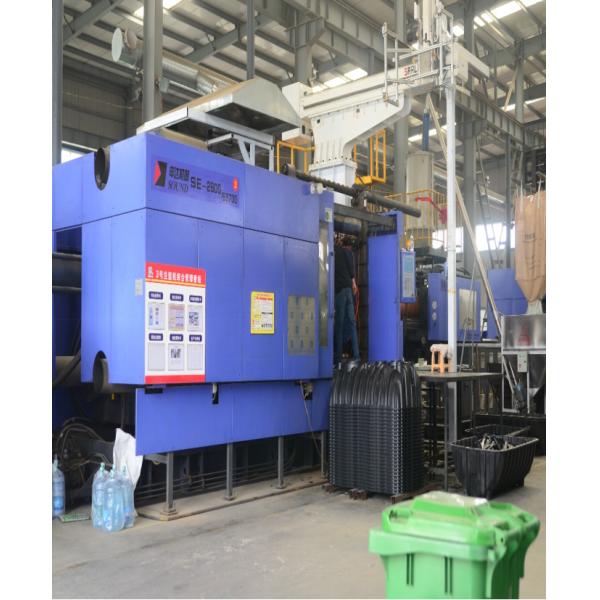 50L Outdoor Garbage Can Freestanding Plastic Outdoor Trash Can