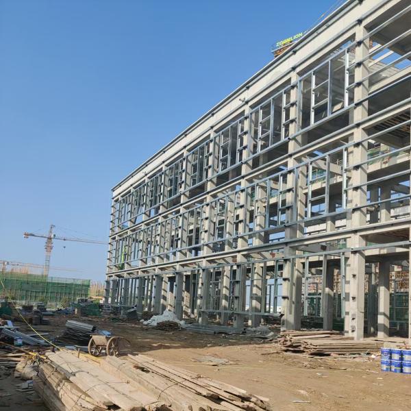 Multi Storey Steel Building with Steel Deck Flooring
