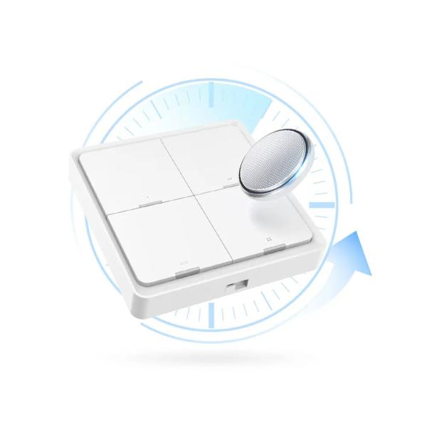 Bluetooth Smart 4 Gang Light Switch LED Light Spare Parts Touch Control