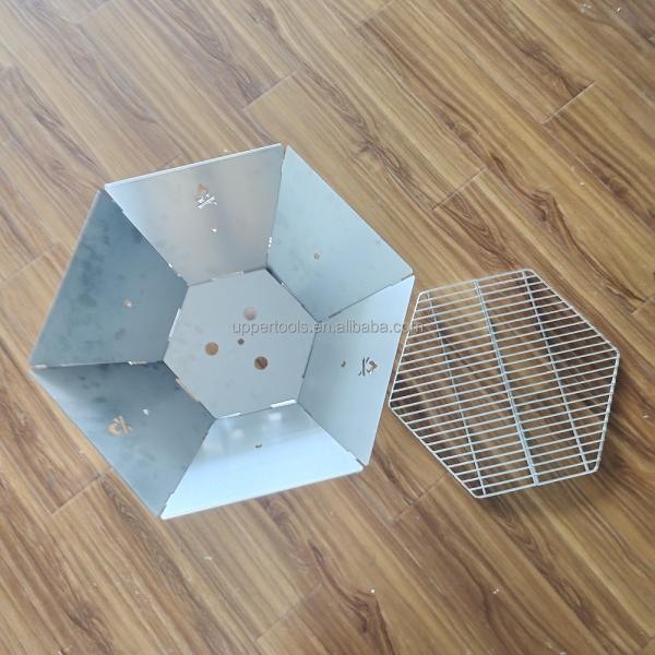 Outdoor Camping Fire Pit Charcoal Stove for Garden Picnic and Hiking Accessories