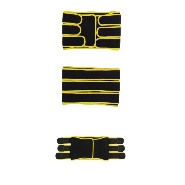 Three Band OK Fabric Slim Fit Belly Belt Workout Belly Sweat Band