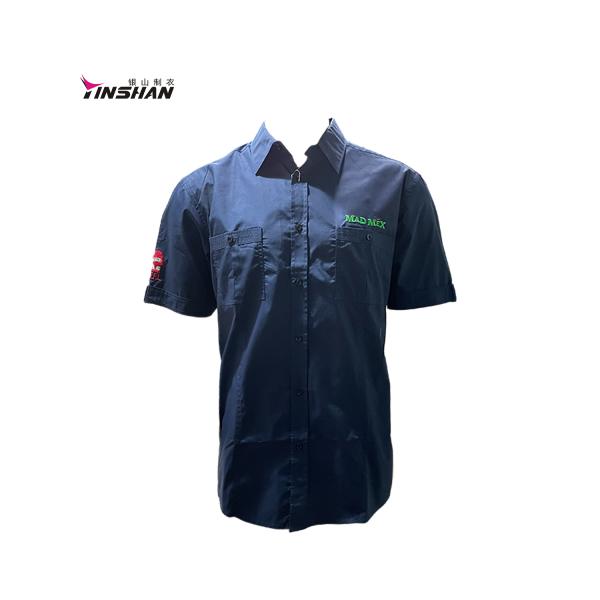 Customized Logo Support Uniform Set For Workmen Work Uniform Car Workshop Labor Suit