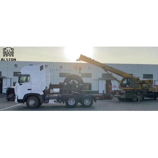 6x4 Second Hand Tractor Truck , Sinotruck Howo Tractor Head Truck